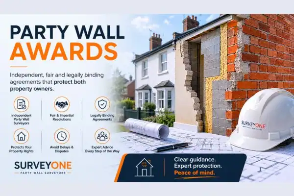 Contact our team today to see if you require party wall awards Bournemouth